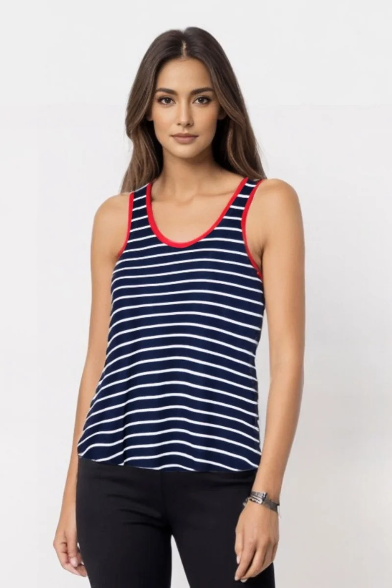 كوتن كونسيبت 5 Pieces Cotton Thick Strap Athlete T-Shirts