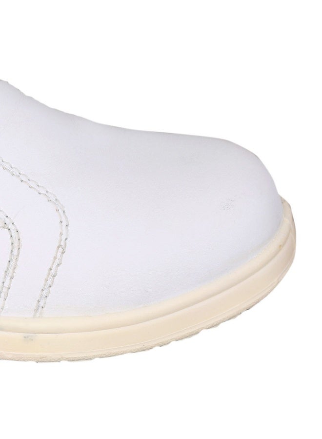 Vaultex VIC Low Ankle Executive S3 SRA Steel Toe Safety Shoes, White, 35 - Image 3