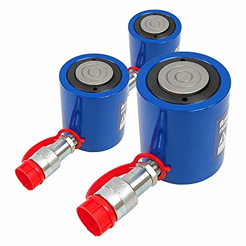 AMZCNC 30 Ton Hydraulic Cylinder Ram Single Acting 2 Inch Stroke 30T Hydraulic Cylinder Jack Lifting Jack Ram Portable Single Acting Lifting Cylinders with 50mm Stroke - Image 5
