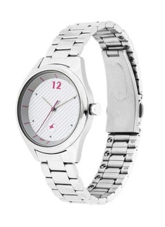 fastrack Fastrack Quartz Analog Silver Dial Stainless Steel Strap Watch for Girls  - Image 3