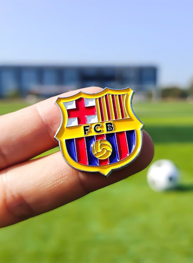 2 Pcs Barcelona Metal Sticker for Mobile or Any Smooth Surface Small Size Phone Sticker - Image 2