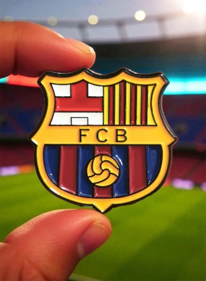 2 Pcs Barcelona Metal Sticker for Mobile or Any Smooth Surface Small Size Phone Sticker - Image 3