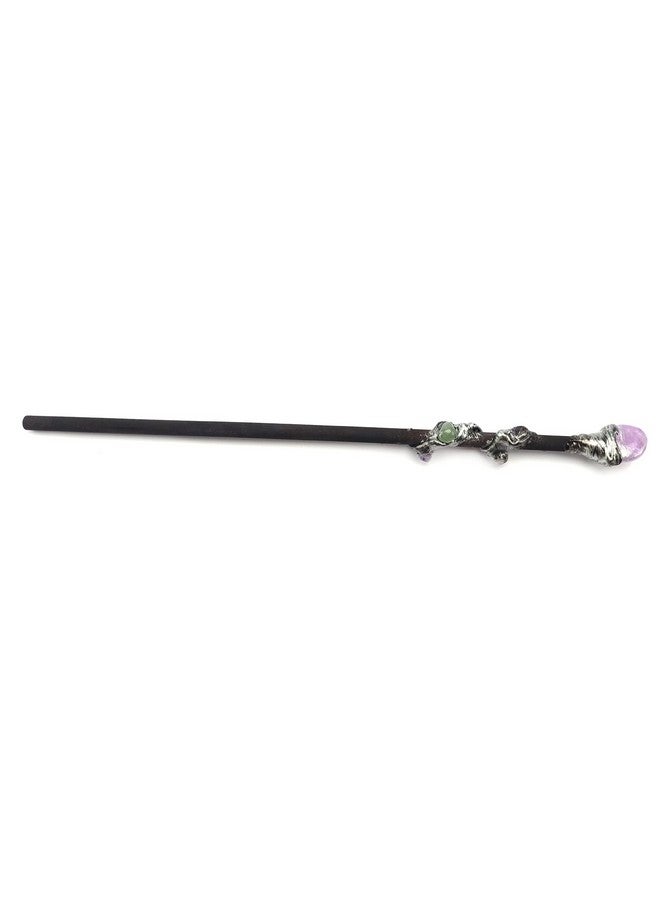 Rich Boxer Fine Handcrafted Amethyst Crystal Magic Wand Cosplay Magic Wand for Witches and Wizards - Image 2