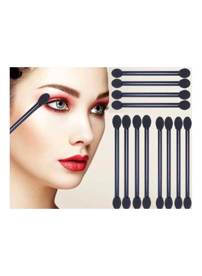 12pcs Eyeshadow Stick Disposable Eyeshadow Brush Double Head Latex Sponge Portable Shadow Base Smudge Makeup Beauty Tools - Image 1