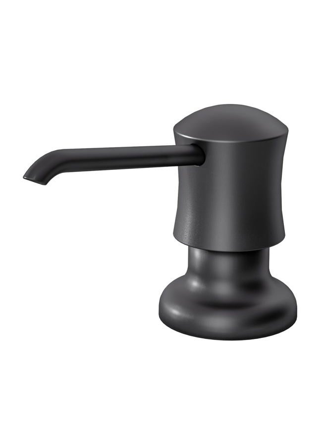 SAMODRA Kitchen Soap Dispenser Refill from The Top Countertop Kitchen Bathroom Soap Dispenser with 17 OZ Bottle (Black Matte) - Image 1