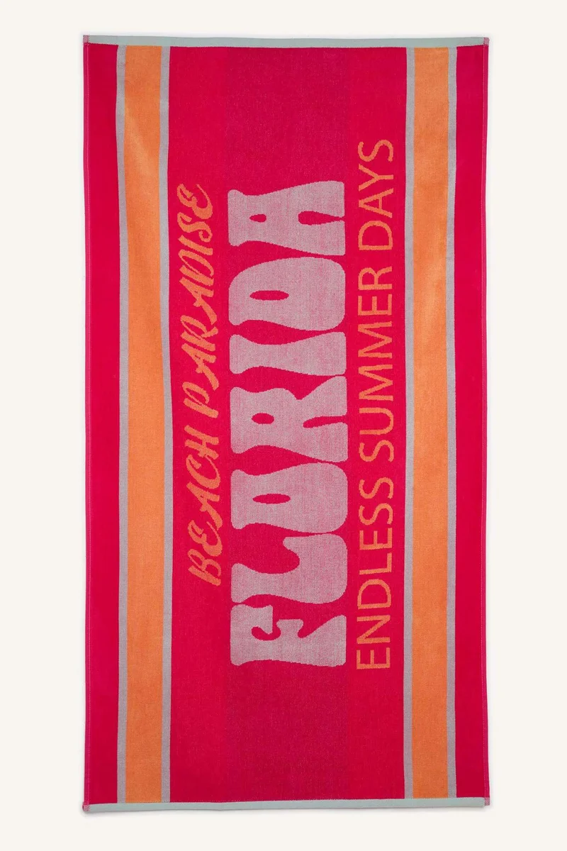 Defacto Woman Patterned Cotton Beach Towel