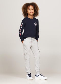 TOMMY HILFIGER Youth Side Pocket Cargo Pants  - Image 4