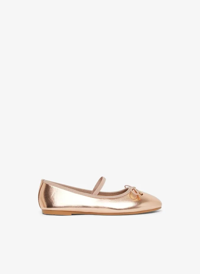 Styli Teens Bow Detail Ballerinas