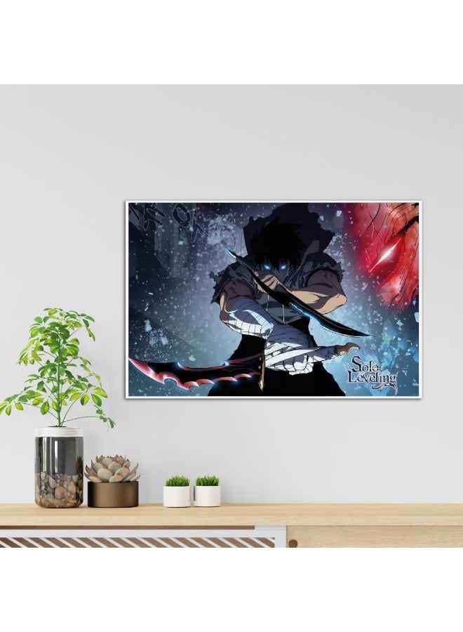 Emoda Home Trove Hollywood Poster Frame La La Land Movie Framed Poster For Room & Office - Image 3