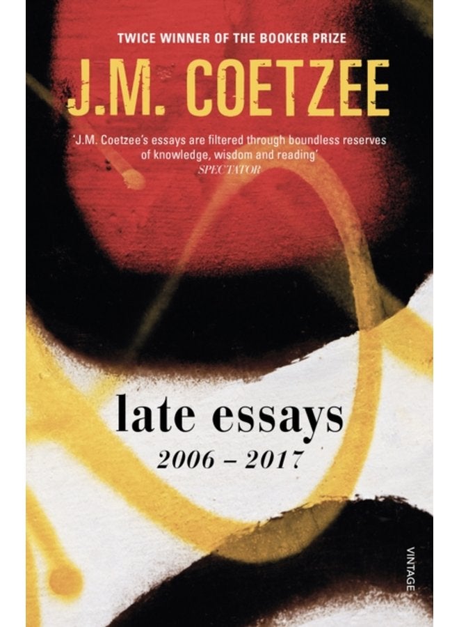 Late Essays 2006 2017 - Paperback