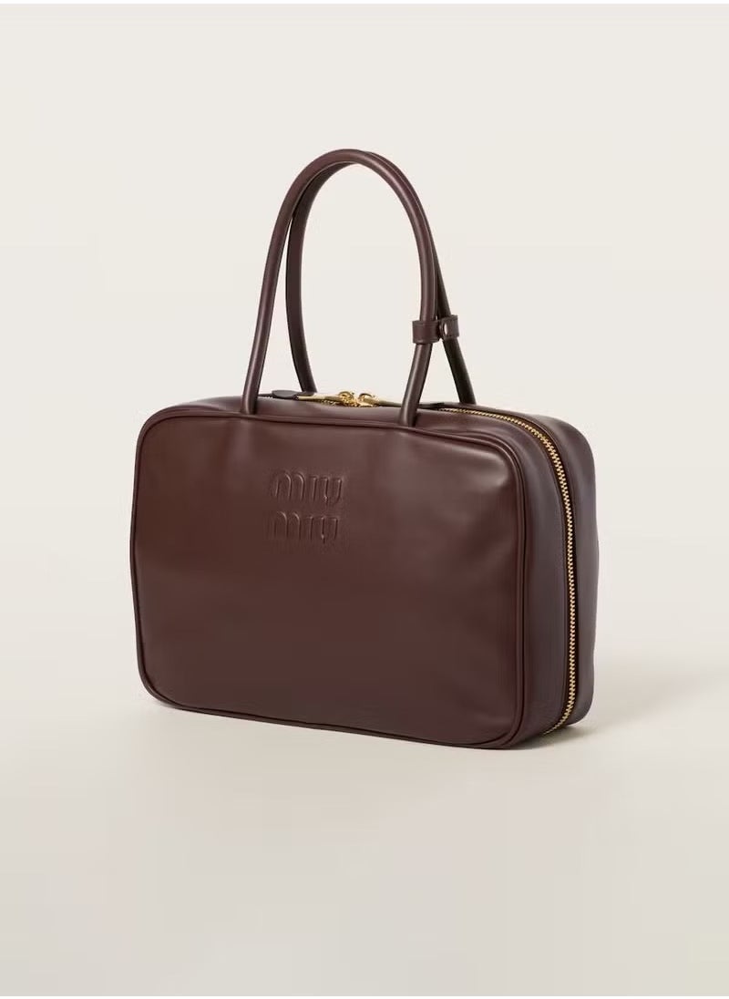 Miu Miu Miu Miu Leather Beau Bag Shoulder Crossbody  - Image 4