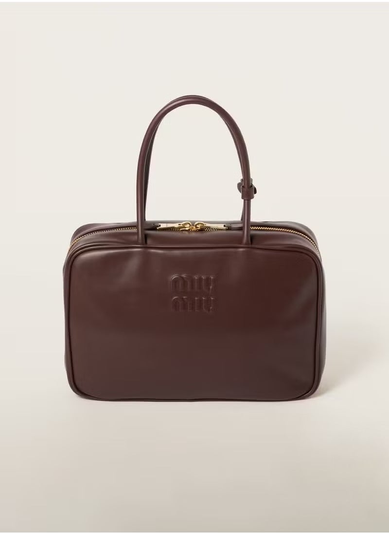 Miu Miu Miu Miu Leather Beau Bag Shoulder Crossbody  - Image 1