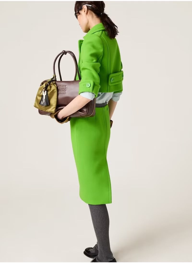 Miu Miu Miu Miu Leather Beau Bag Shoulder Crossbody  - Image 3