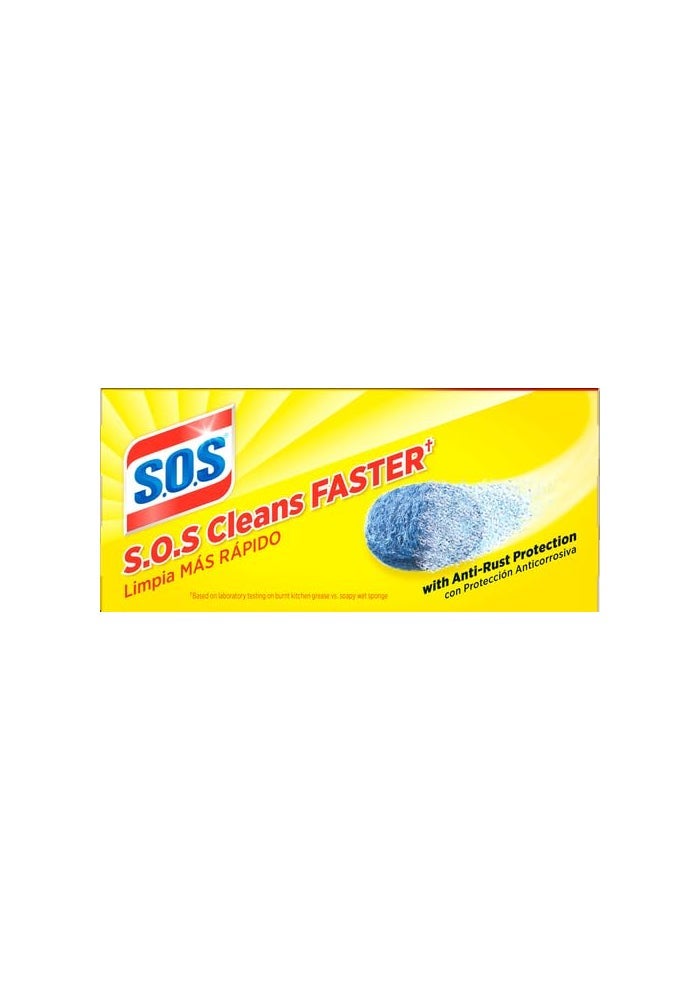 S.O.S. Reusable Steel Wool Soap Pads - 4 Count - Image 4