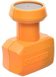 SENATOR وحدة استقبال LNB عالمية بـ 4 منافذ ST-401 Ku-Band باللون الأصفر  - Image 2