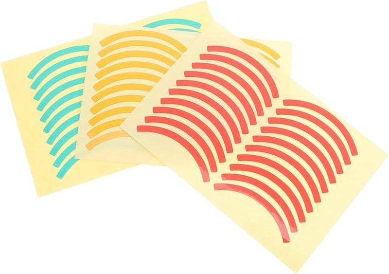 60 قطعة ملصقات تعريفية لمقياس الضغط ملصقات لاصقة لعدادات صناعية - Image 1