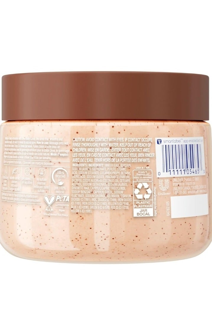 Dove Body Scrub ( brown sugar&coconut butter) 425gm - Image 2