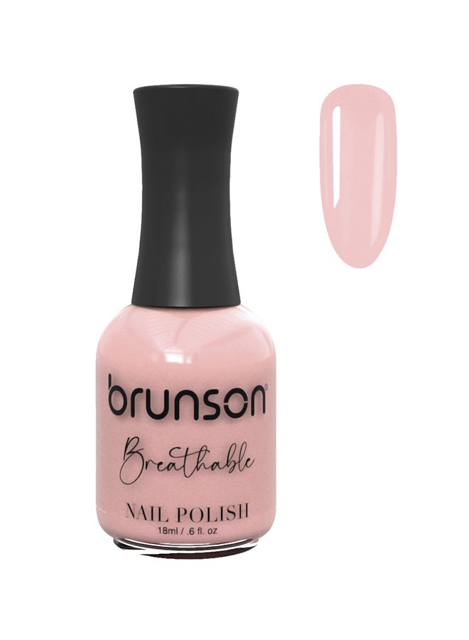 Breathable Nail Polish Halal nail polish Wudu friendly Quick-Dry Vegan long lasting but easy peel off   18ml BH436