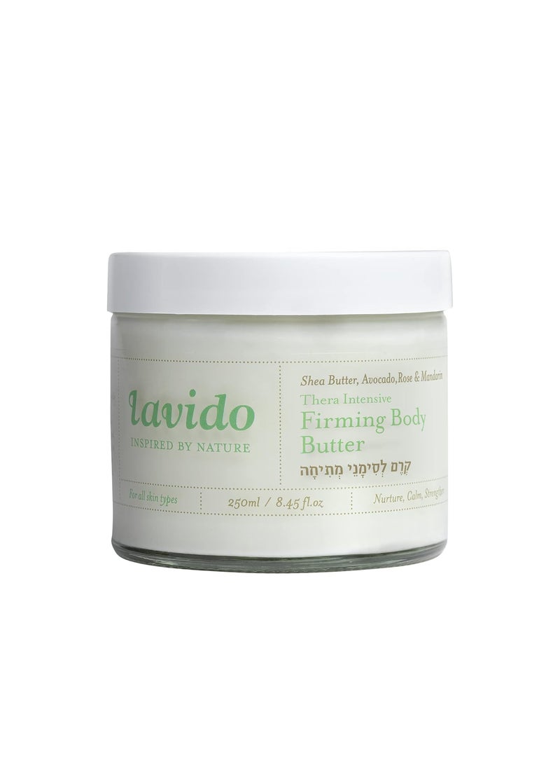 Lavido Lavido  Natural Thera Intensive Firming Body Butter  Nurture Calm  Strengthen Sensitive Skin 845 oz  250 ml 