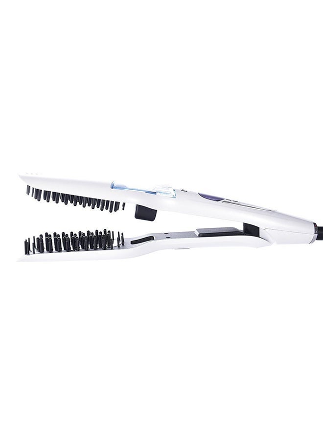 Steam Vapor Hair Straightener Brush With LCD Screen - Image 3