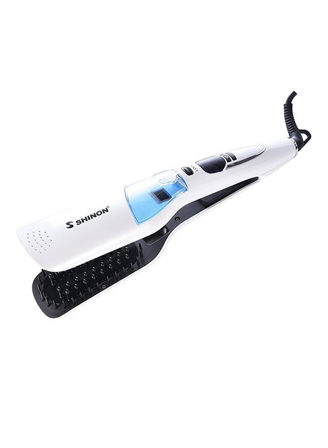 Steam Vapor Hair Straightener Brush With LCD Screen - Image 1