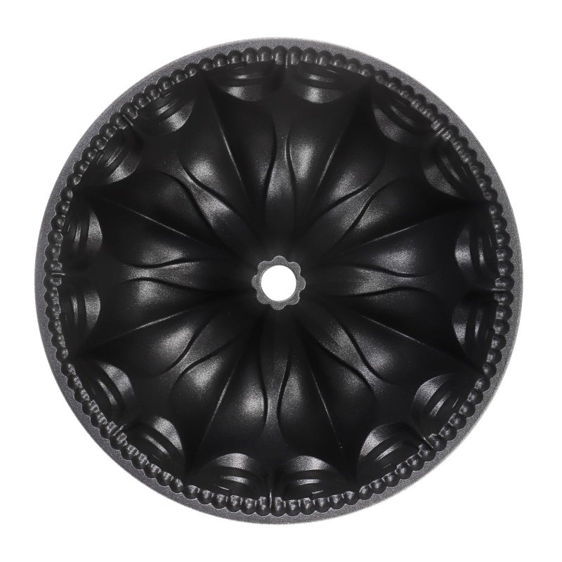 Frcctre 9 Inch Non-Stick Fluted Cake Pan, 10 Cups Heavy Duty Fluted Tube Cake Pan Baking Mold Easy Release Aluminum Baking Mold for DIY Cakes - Image 3