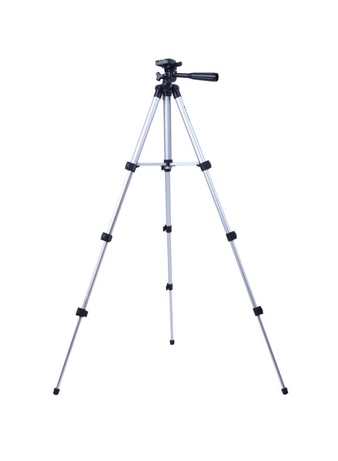 NIBEMINENT Lightweight Flexible Camera Tripod Black/Silver  - Image 2