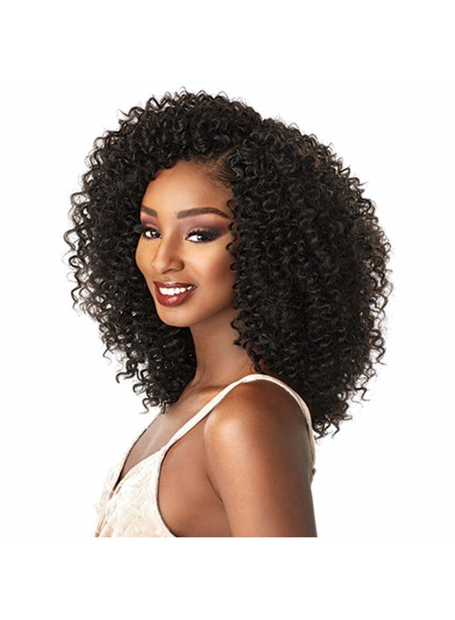 Sensationnel ضفائر لولوتريس الاصطناعية - جزيرة تويست 12" (1B أسود غير لامع) - Image 1