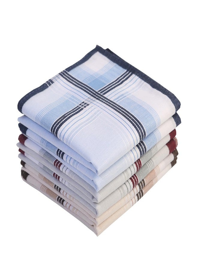 emlstyle Cotton Handkerchiefs for men Cotton Hankie Hankerchieves 12 Pack - Image 5