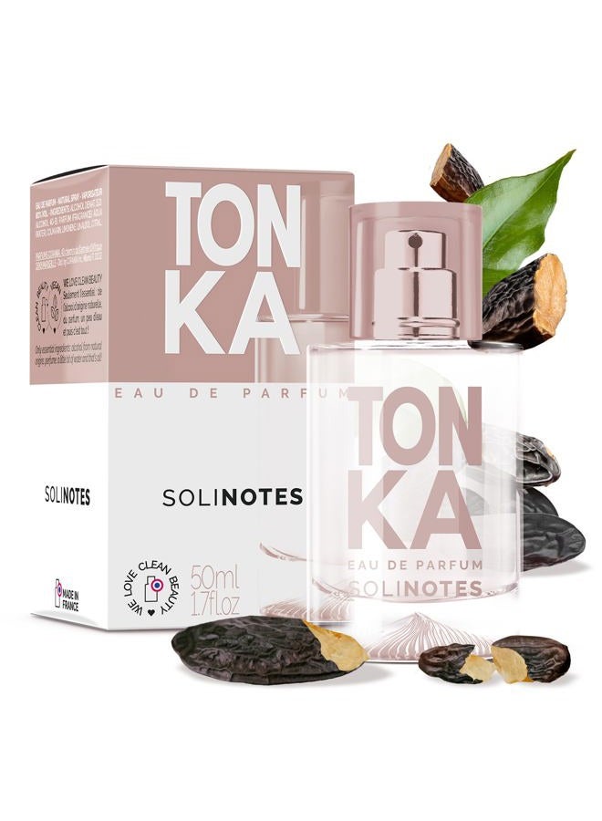 Solinotes Paris Solinotes Tonka Perfume for Women & Men, 1.7 Fl Oz/ 50 ML Eau De Parfum, Delicate Floral and Soothing Scent with Premium Ingredients - Clean Perfume, Cruelty Free, Vegan, Made in France - Image 1
