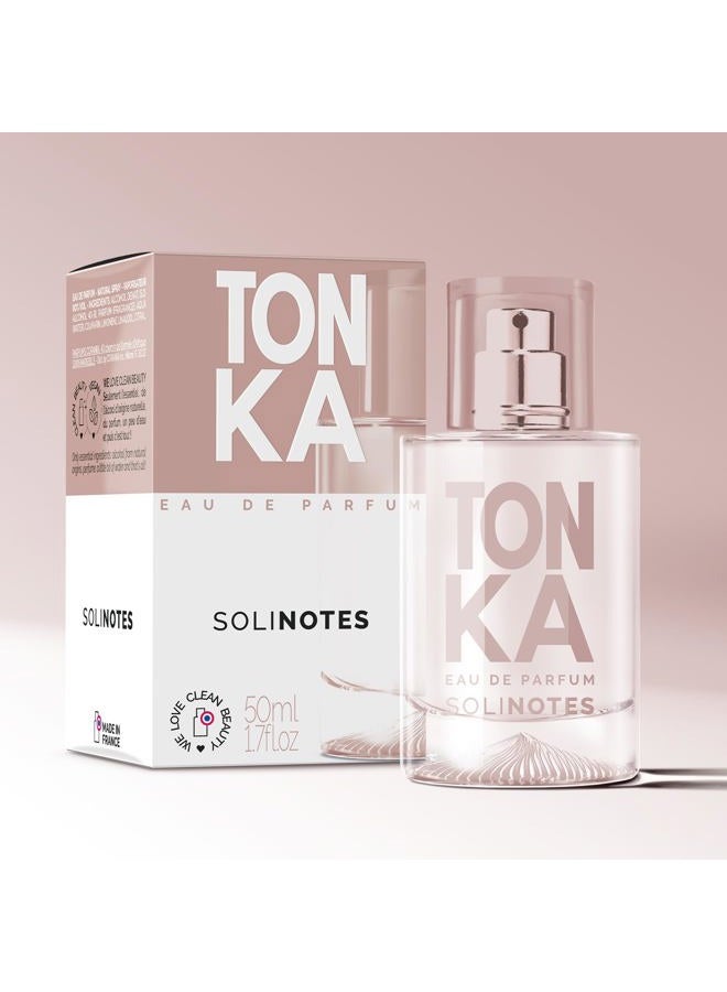 Solinotes Paris Solinotes Tonka Perfume for Women & Men, 1.7 Fl Oz/ 50 ML Eau De Parfum, Delicate Floral and Soothing Scent with Premium Ingredients - Clean Perfume, Cruelty Free, Vegan, Made in France - Image 2