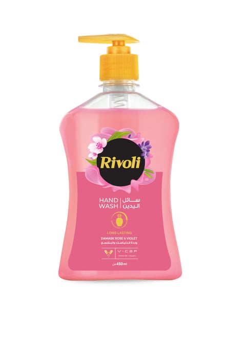 Hand Wash with Damask rose & violet 450ml