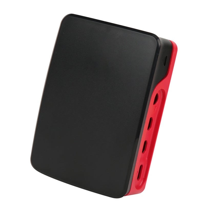 Raspberry Pi Case: ABS Shell With Environmental Protection High Durability - Smooth Surface Precise Fit Light Transmission Holes for Raspberry Pi 4 Enthusiasts - Image 1