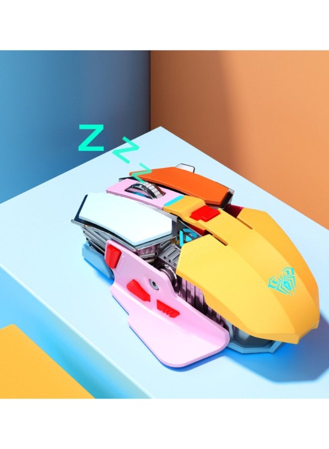 AULA Mechanical Metal Esports Gaming Wireless Mouse - Image 3