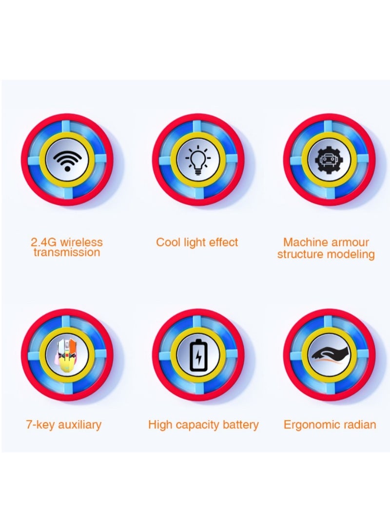 AULA Mechanical Metal Esports Gaming Wireless Mouse - Image 5