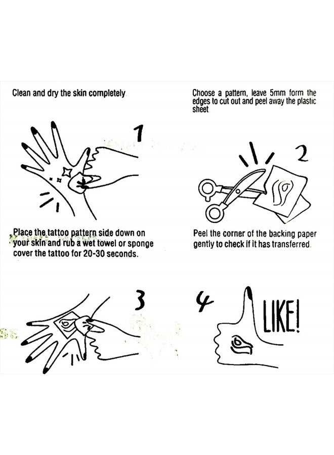 PP TATTOO 1 Sheet Crown Imperial King Queen Temporary Tattoos Sticker for Women Men Body Art Sexy Fake Stickers Removable - Image 3