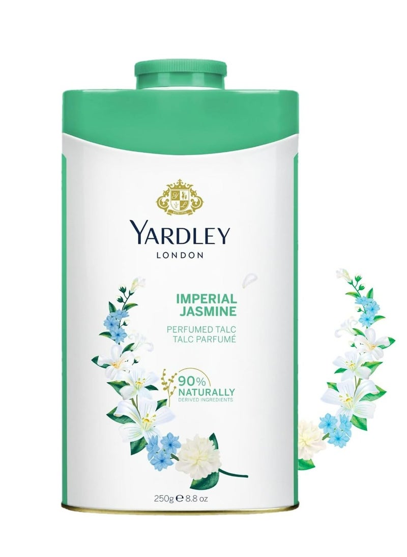 Yardley London Imperial Jasmin Perfumed Talc 250g  - Image 1