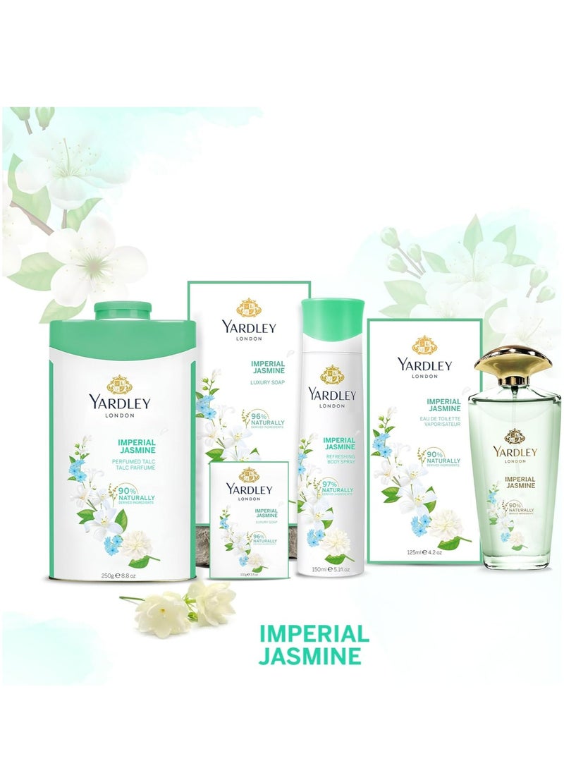 Yardley London Imperial Jasmin Perfumed Talc 250g  - Image 2