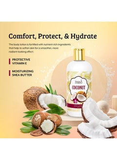 Freida and Joe Freida and Joe Scented Body Lotion For Women, Deep Moisturizing Hand Cream, Womens Luxury Stocking Stuffers, 10oz (Coconut)  - Image 5