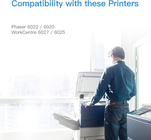 LxTek Remanufactured Toner Cartridge Replacement for Xerox WorkCentre 6027 6025, Phaser 6022 6020 Printer(2 Black 106R02759), High Yield - Image 2