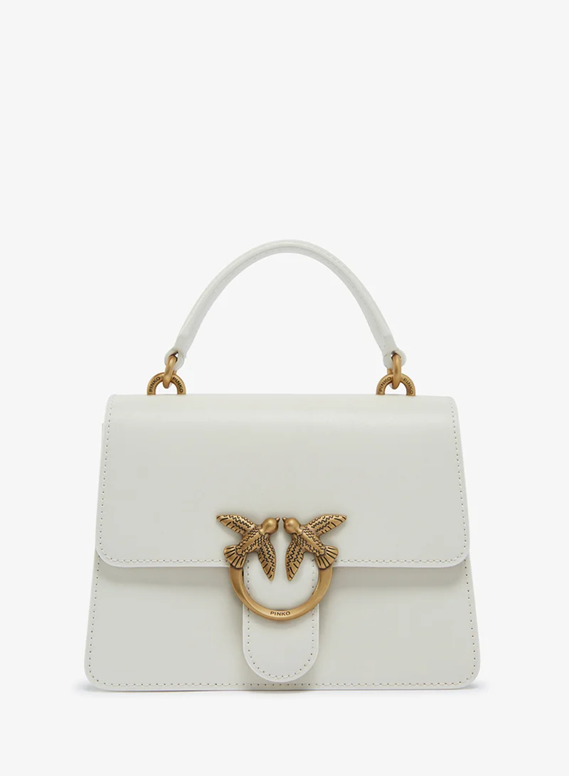 Love One Top Handle Mini Light  Vitello Seta Satchels