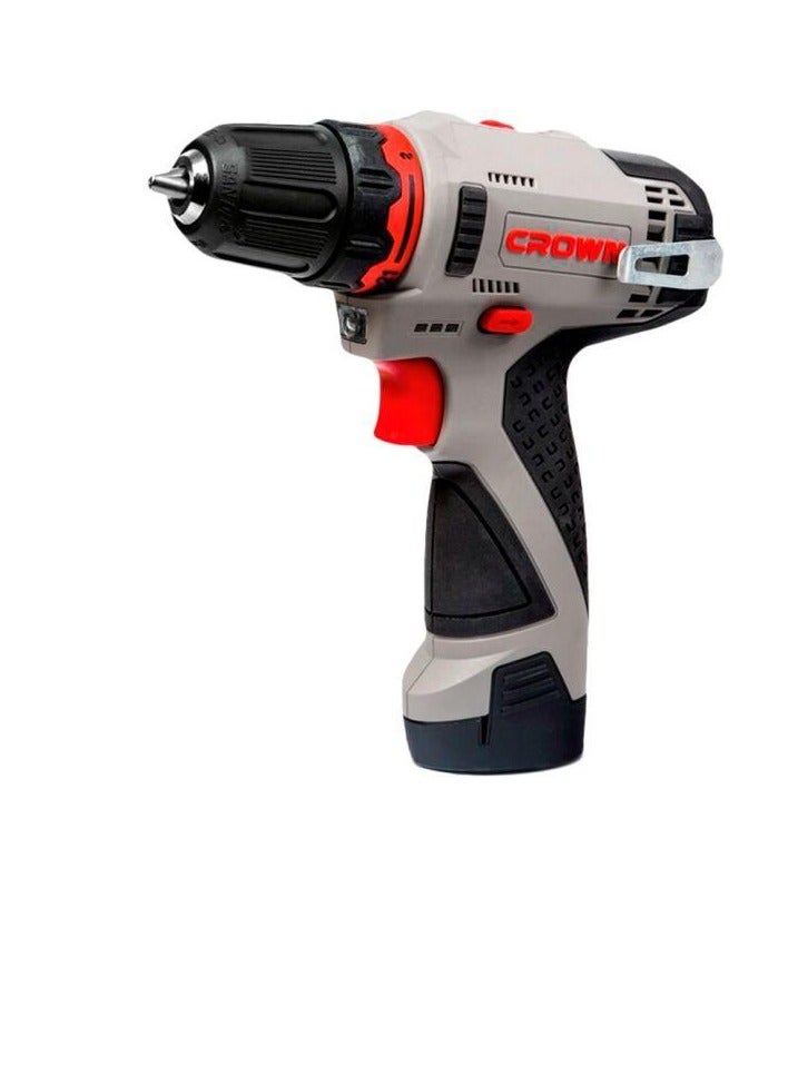 شنيور بمقبض مطاطي لقبضة آمنة. وظيفة عكسية لتغيير اتجاه الدوران. سرعة قابلة للتعديل لتحقيق الأداء الأمثل على مواد مختلفة.