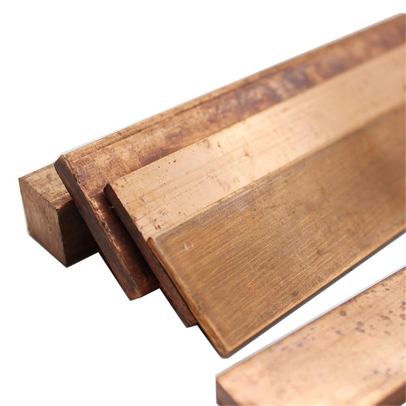 Copper Flat Bar Plate Metal 2x10x200mm Bus Stock Solid 1pc - Image 4