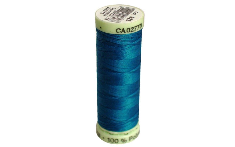 Gutermann Top Stitch Heavy Duty Thread, 33-Yard, Ming Blue - Image 4