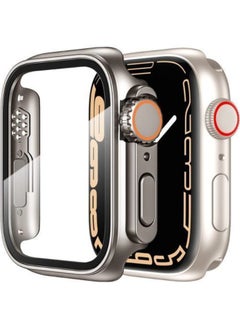 Generic Perfect Fit Full Coverage Rugged Protective Case, Touch Sensor Adapter, For Apple Watch 45mm, Change To Apple Watch Ultra 49mm, Star Light Color  - Image 1