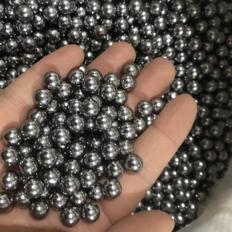 Marksman® 100pcs 7mm Stainless Steel Silver Balls – Bearing Replacement Balls for Cycle and Mechanical Use - Image 1