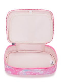 kipling 100 Pens Large Kids School Pen Case Garden Clouds  - Image 2