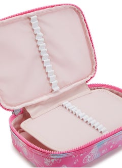 kipling 100 Pens Large Kids School Pen Case Garden Clouds  - Image 3