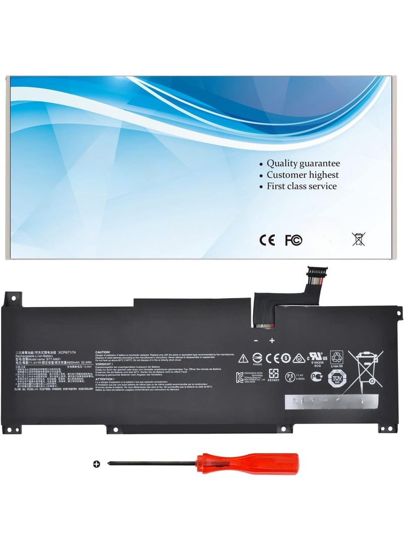 Replacement Laptop Battery – 11.4V 4600mAh (52.4Wh) – Lightweight & Efficient Power Source for Daily Use - Image 1