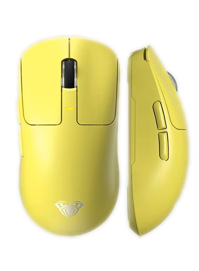 SC680 Superlight Wireless Gaming Mouse, Tri-Mode 2.4G/BT5.0/USB-C Gaming Mouse, 26000 DPI Rechargeable Wireless Mouse with 6 Programmable Buttons, Ergonomic Computer Mouse for Laptop/PC/Mac/Tablet